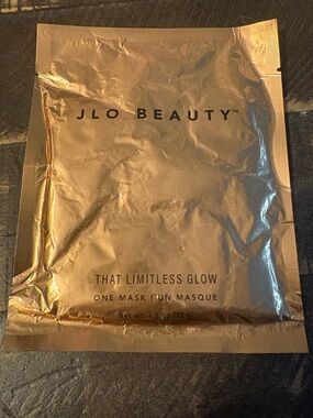 JLO Beauty That Limitless Glow Sheet Face Mask 1.2 oz Tighten Plump Radiate New